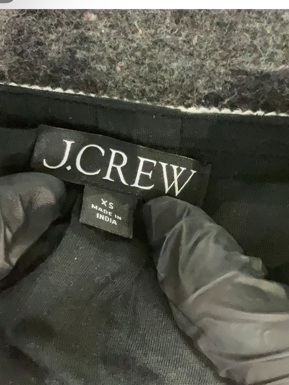 J. Crew Black Sequin Mariner Cropped Jacket - Picture 7 of 8